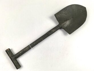 U.S. Army WWII T-handle shovel M-1910, uncleaned