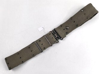 U.S. Army pistol belt, total lenght as is 102 cm, used