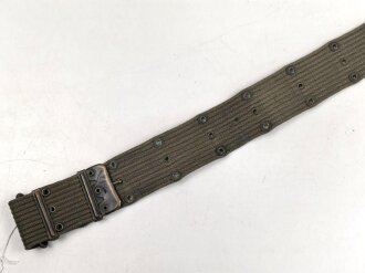 U.S. Army pistol belt, total lenght as is 102 cm, used