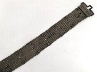 U.S. Army pistol belt, total lenght as is 102 cm, used