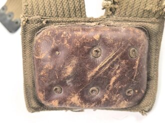 U.S. Army WWII, sling for color bearer. Used