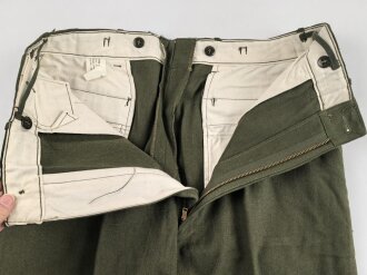 U.S. Army, Trousers Model 1951, field, wool. size medium long. Unused