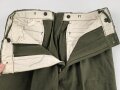 U.S. Army, Trousers Model 1951, field, wool. size medium long. Unused