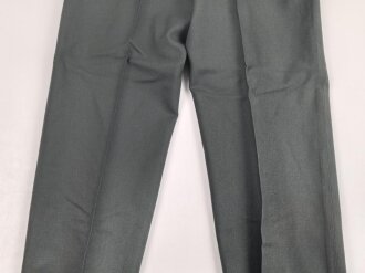 U.S. 1968 dated Trousers Mens, Class A Serge Green Wool . W-36, L-32. Unissued