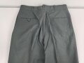 U.S. 1968 dated Trousers Mens, Class A Serge Green Wool . W-36, L-32. Unissued