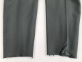 U.S. 1968 dated Trousers Mens, Class A Serge Green Wool . W-36, L-32. Unissued