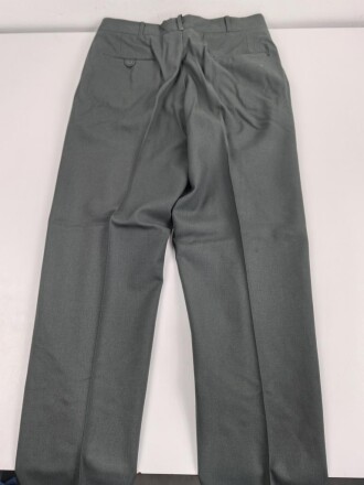 U.S. 1968 dated Trousers Mens, Class A Serge Green Wool . W-36, L-32. Unissued