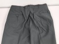 U.S. 1968 dated Trousers Mens, Class A Serge Green Wool . W-36, L-32. Unissued