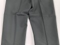 U.S. 1968 dated Trousers Mens, Class A Serge Green Wool . W-36, L-32. Unissued