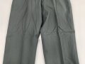 U.S. 1968 dated Trousers Mens, Class A Serge Green Wool . W-36, L-32. Unissued