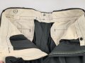 U.S. 1968 dated Trousers Mens, Class A Serge Green Wool . W-36, L-32. Unissued