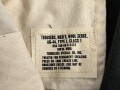 U.S. 1968 dated Trousers Mens, Class A Serge Green Wool . W-36, L-32. Unissued