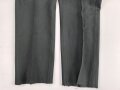 U.S. 1968 dated Trousers Mens, Class A Serge Green Wool . W-36, L-32. Unissued