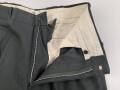 U.S. 1968 dated Trousers Mens, Class A Serge Green Wool . W-36, L-32. Unissued