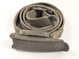 U.S. Army WWII , heavy equipment or vehicle strap, total lengh 120cm