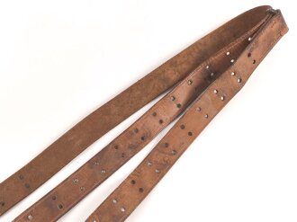 U.S. Army  ,Model 1907 leather rifle sling. Most likely WWI era, missing the two keepers