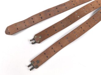 U.S. Army  ,Model 1907 leather rifle sling. Most likely WWI era, missing the two keepers