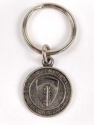 U.S.Army  "Stay USAREUR " key hanger