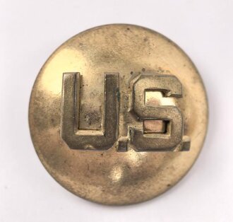 U.S.Army  WWII Collar disc, screwback