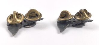 U.S.Army Medical service collar device, pair