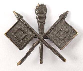 U.S.Army Signal Corps collar device, 31mm wide