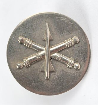 U.S.Army  Air Defense Artillery Collar Device, silver