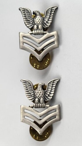 U.S.Navy Enlisted Collar Insignia, Petty Officer 1....