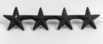 U.S.Army Rank Insignia, General, brass, black painted