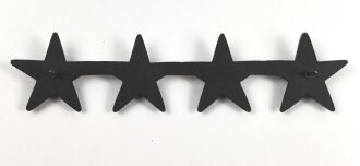 U.S.Army Rank Insignia, General, brass, black painted