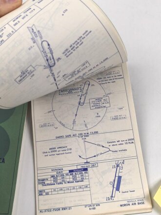 U.S. Air Force - U.S. Navy, Flight Informatione Publication Enroute Charts "Europa & North Africa"  used, U.S. 1965 dated