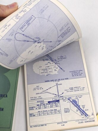 U.S. Air Force - U.S. Navy, Flight Informatione Publication Enroute Charts "Europa & North Africa"  used, U.S. 1965 dated