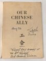 U.S. Army WWII, War Department Education Manual Em 42 G i Roundtable Series "Our Chinese Ally" used, U.S. 1944 dated, 61 pages