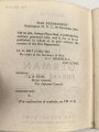 U.S. Technical Manual 30-606 "Restricted German Phrase Book" used, U.S. 1943 dated