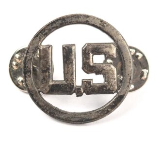 U.S.Army Collar Device, silver