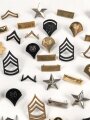 U.S. Army , Collar device lot, metal