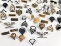 U.S. Army , Collar device lot, metal