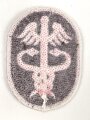 U.S. Army , Medicall Command  patch, you will receive one ( 1 )  used exsample