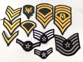 U.S. Army / Air Force Rank insignia lot