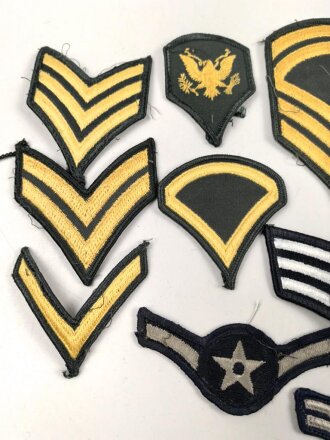 U.S. Army / Air Force Rank insignia lot