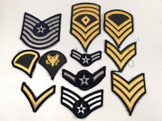 U.S. Army / Air Force Rank insignia lot