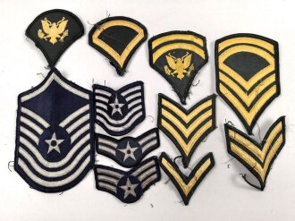 U.S. Army / Air Force Rank insignia lot