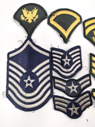 U.S. Army / Air Force Rank insignia lot