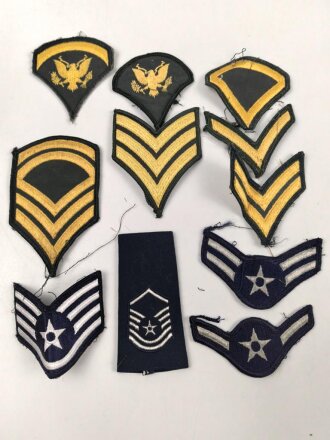 U.S. Army / Air Force Rank insignia lot