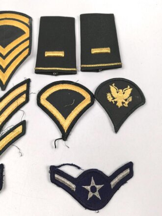 U.S. Army / Air Force Rank insignia lot