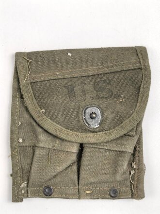 U.S. Army , 1945 dated Cal. 30 Carbine magazine pouch...