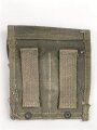 U.S. Army , 1945 dated Cal. 30 Carbine magazine pouch " Avery 1945" Modifield to fit a "larger" mag, possible M1911 ?. You will receive one ( 1 ) piece, all are unused but show storage wear and dust