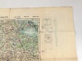 U.S. Army map, Germany "Neustrelitz" Size: 89 x 71 cm, 1943 dated