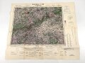 U.S. Army map, Germany "Chemnitz" Size: 76 x 66 cm, 1943 dated