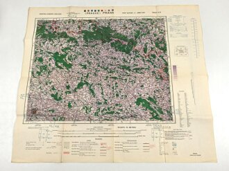 U.S. Army map, Central Europe "Praha" Size: 76...