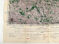 U.S. Army map, Central Europe "Praha" Size: 76 x 66 cm, 1943 dated